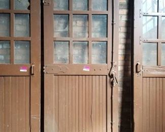 Antique Wood Garage Door