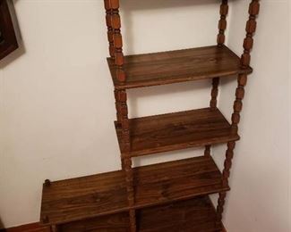 5 Shelf Spindle Shelving Unit