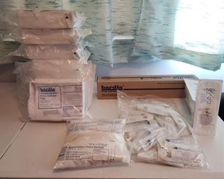 Lot of Foley Catheter Supplies