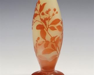 Galle Cameo glass vase