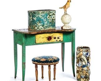 Painted Furniture Wallpaper Boxes and more April 10 Garths