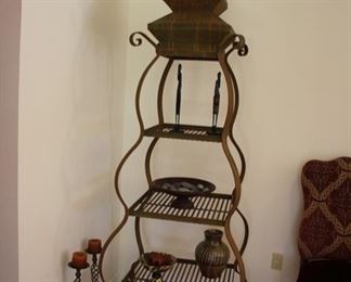 Iron Etagere
