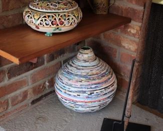 South African fabric vessel