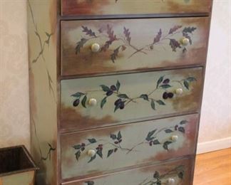 Tall decorative chest