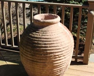 Large terra cotta planters