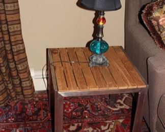 Pair patio tables