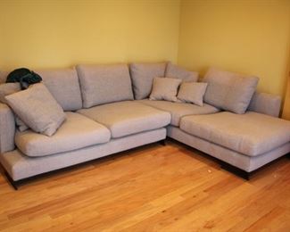 Camerich “Lazy Time” Sectional with chaise end