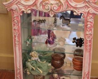 Small curio cabinet
