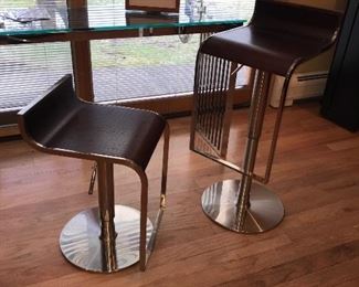 Height adjustable stools