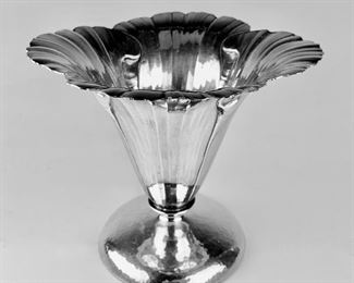 Clemens Friedell Silver "Poppy" Blossom Vase