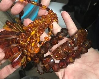 Russian Amber necklaces 