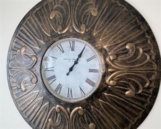 BUCHANAN CLOCK CO.
ROUND WALL CLOCK
$45