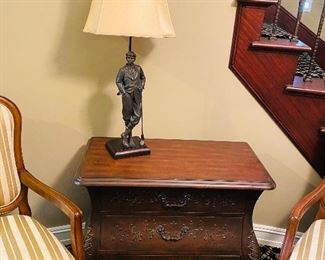 3 DRAWER CHEST
$200 GOLFER LAMP
$120
