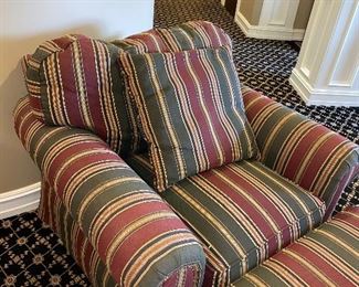 GREEN AND RED STRIPE LOUNGE CHAIRS
$80 EACH