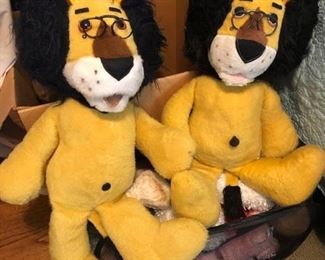 Hubert the Harris lion stuffed toys