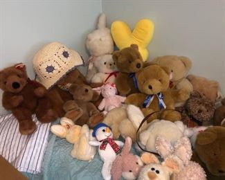 Plush toys....