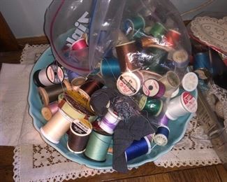 Sewing notions and craft supplies......
