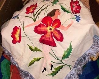 More vintage linens....