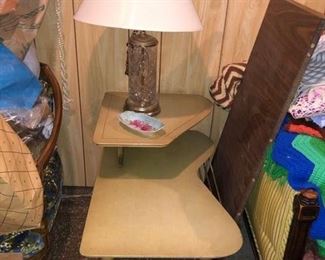Mid-century modern end table....