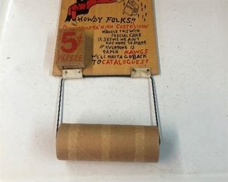 Hillbilly toilet paper holder