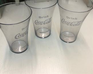 Early Coke glasses