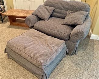 Comfy Chair and Ottoman: $50
