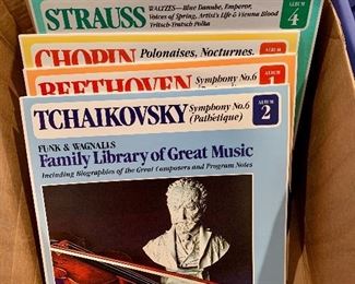 Classical albums, lot: $15