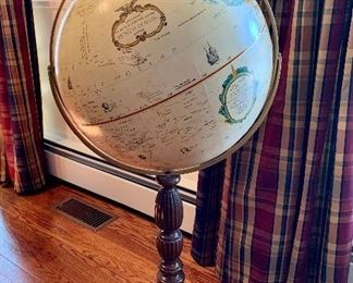 Standing globe: $125