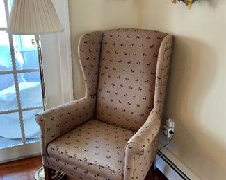Comfy armchair with adorable duck upholstery: $125