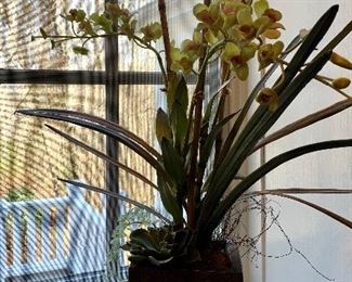Faux orchid: $15