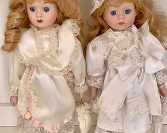 Dolls, pair: $22