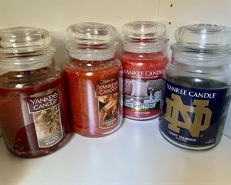 Yankee Candles; lot of 4: $40- New