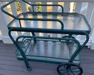 Outdoor tea cart: $35