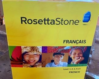 Rosetta Stone for WIN/MAC, French: $10