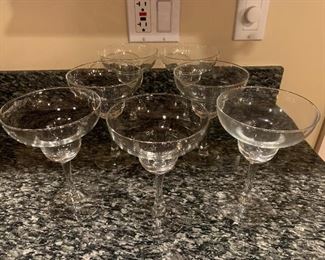 Seven glass margarita set: $8