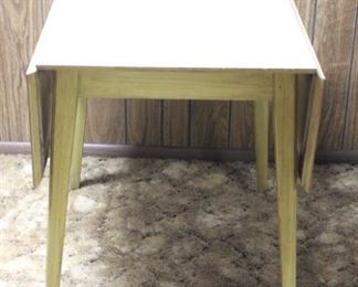 Mid Century Drop Leaf Formica Kitchen Table