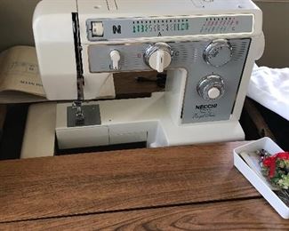 Necchi Model 4795 Sewing Machine and Table with chair