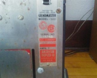 American Duplex Company  "Grind Master" Model 500