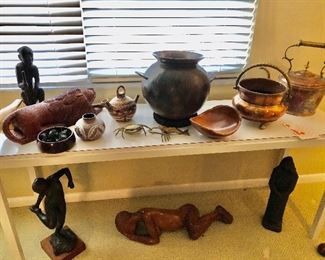 Collection of items from around the world