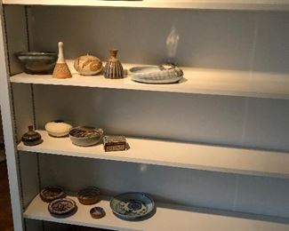 Copenhagen and other porcelain and pottery items