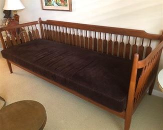 Mid Century sofa without pillows 