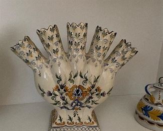 Antique finger vase