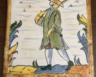 Vintage Spanish tile