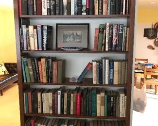 A library full of books 