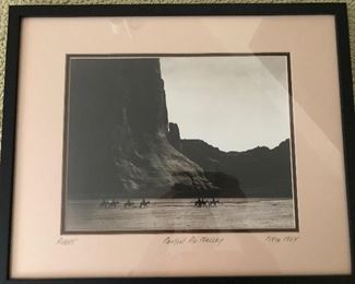 1904 photograph by Curtis
“Riders- Canyon De Chelley”