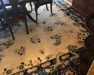 19 century Peking rug