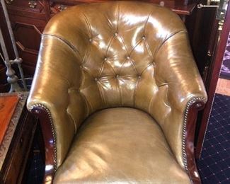 Quality leather chair