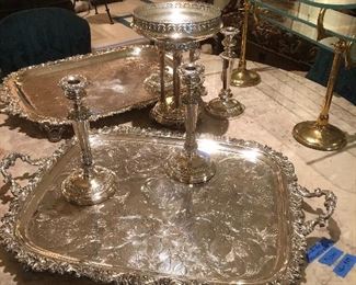 Some great silver plate and Sterling much of it English