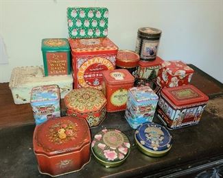 Lot #220 - Assorted Tins - $15