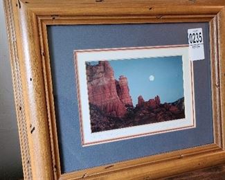Lot #235 - Framed Artwork (Snoopy Mountain, Signed) - $10